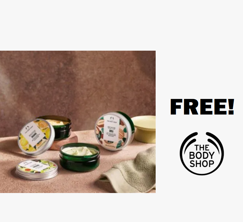 Image FREE The Body Shop Nourishing Body Butter 