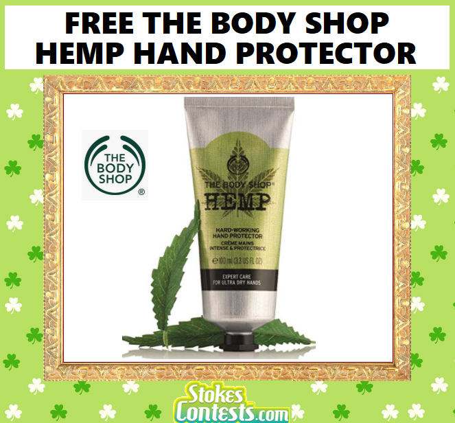 Image FREE The Body Shop Hemp Hand Protector
