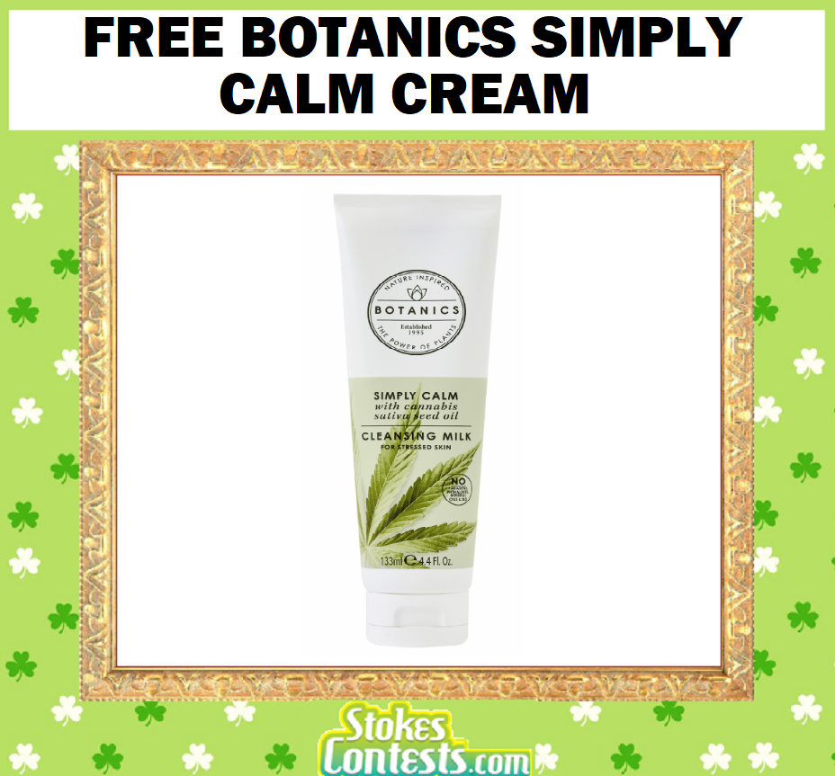 Image FREE Botanics Simply Calm Cream