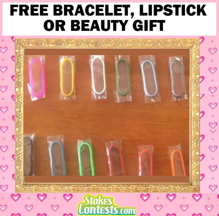 Image FREE Bracelet, Lipstick Or Beauty Gift