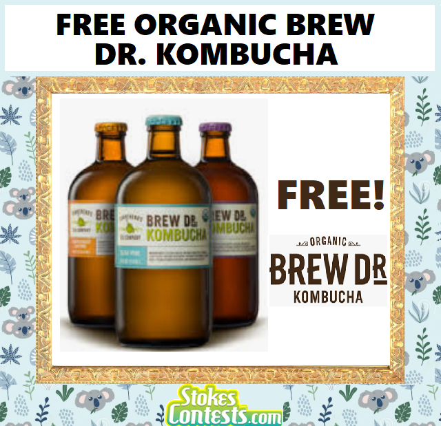 Image FREE Organic Brew Dr. Kombucha 