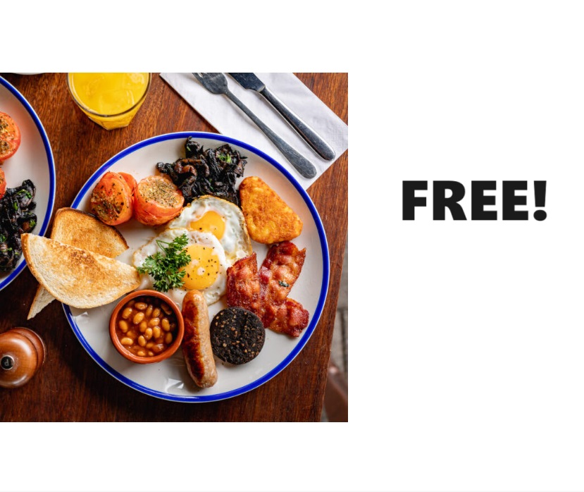 Image FREE Breakfast & Coffee at Brewhouse & Kitchen 