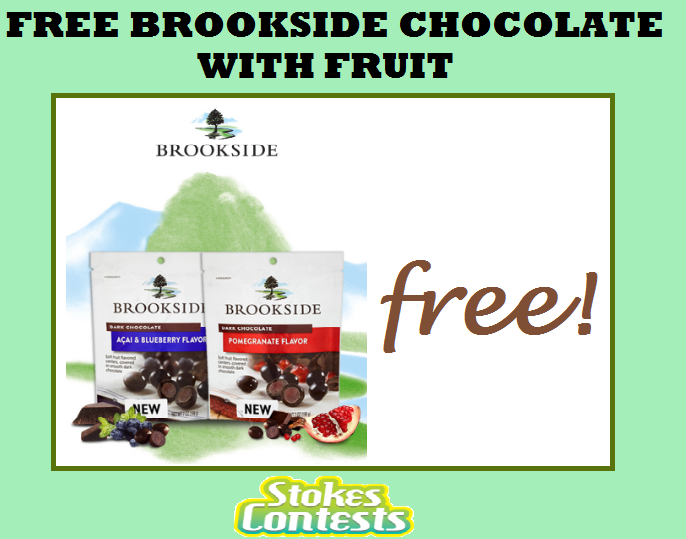 Image FREE Pack of Brookside Chocolate