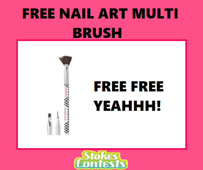 Image FREE Bourjois Nail Art Multi Brush Opportunity
