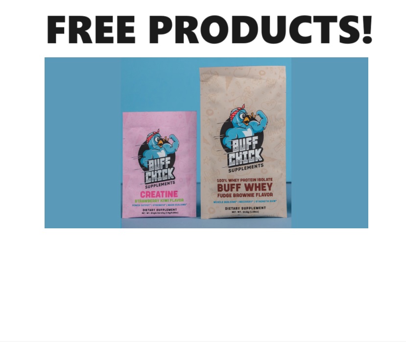 Image FREE Buff Chick Supplements Sample Pack