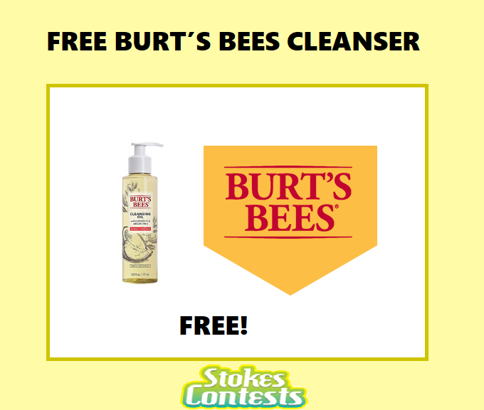 Image FREE Burt’s Bees Cleanser