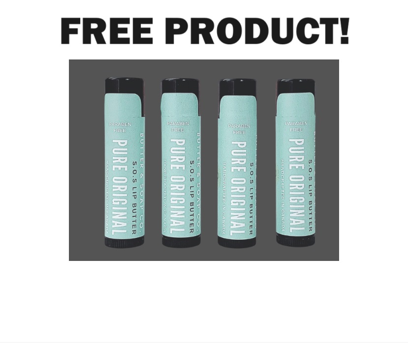 Image FREE Butter & Soap Co All Natural Lip Balm