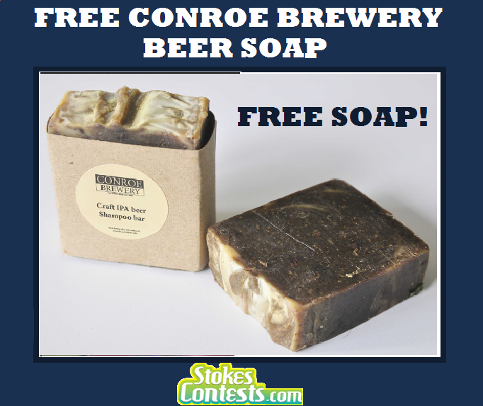 Image FREE Conroe Brewery Beer Soap