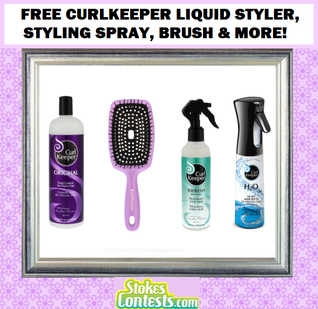 Image FREE Curlkeeper Liquid Styler, Styling Spray, Brush & MORE! Valued at $145+