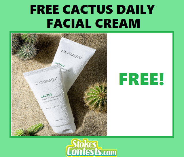 Image FREE CACTUS Daily Facial Cream