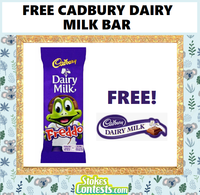 Image FREE Cadbury Milk Chocolate.
