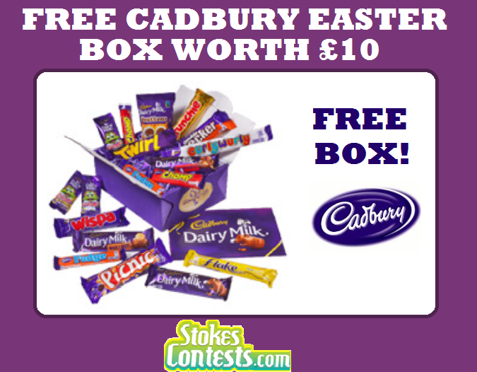Image FREE Cadbury Easter BOX Worth £10 