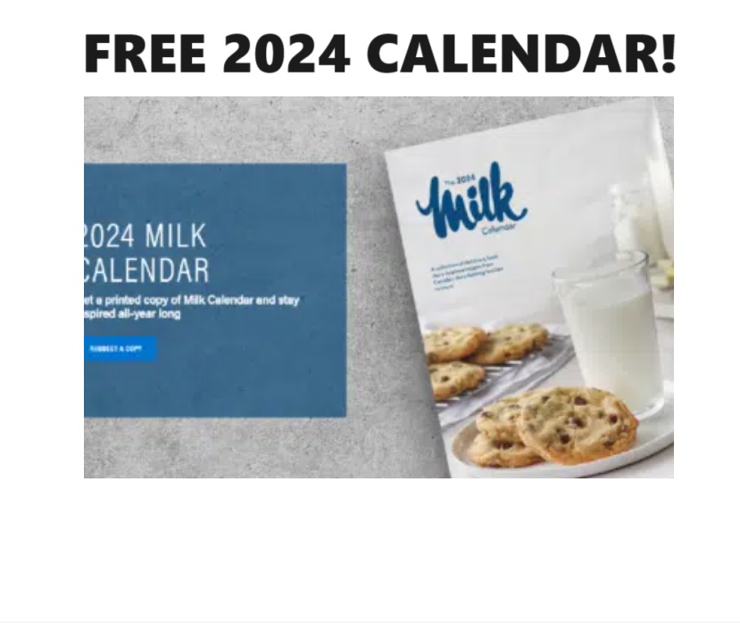 Image FREE 2024 Milk Calendar