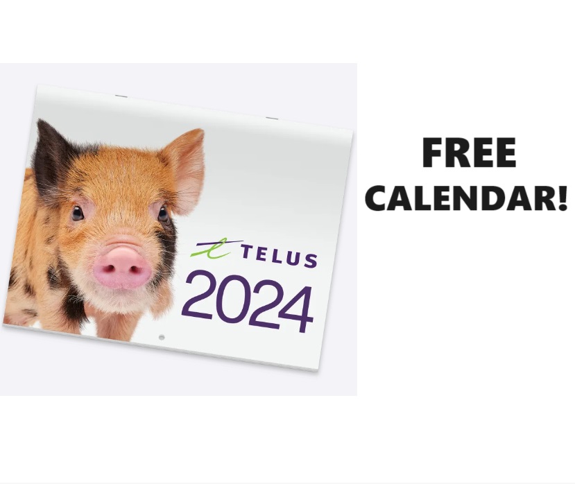 Image FREE 2024 Telus Calendar