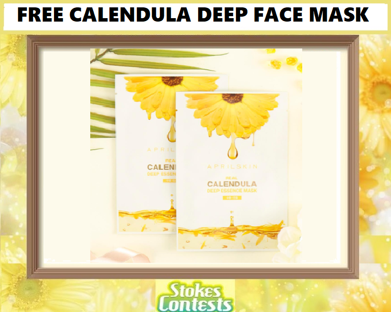 Image FREE Calendula Deep Essence Face Mask 