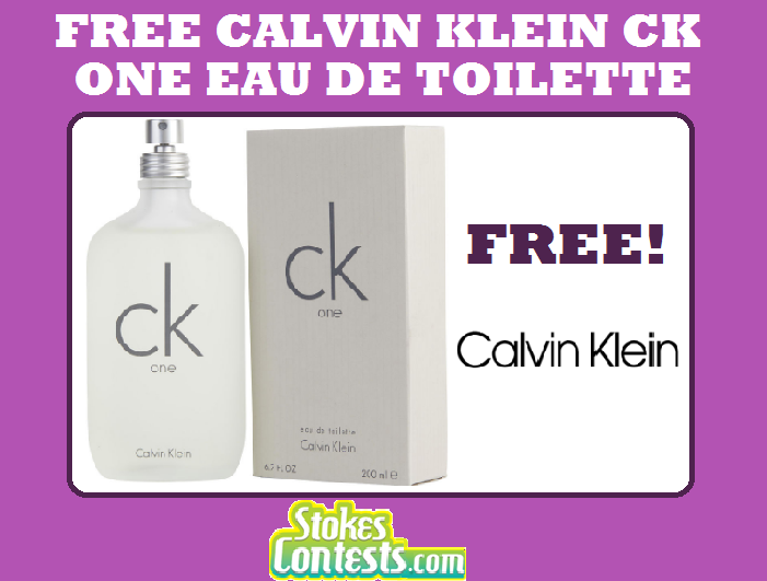 Image FREE Calvin Klein CK One Eau De Toilette Worth £20.00