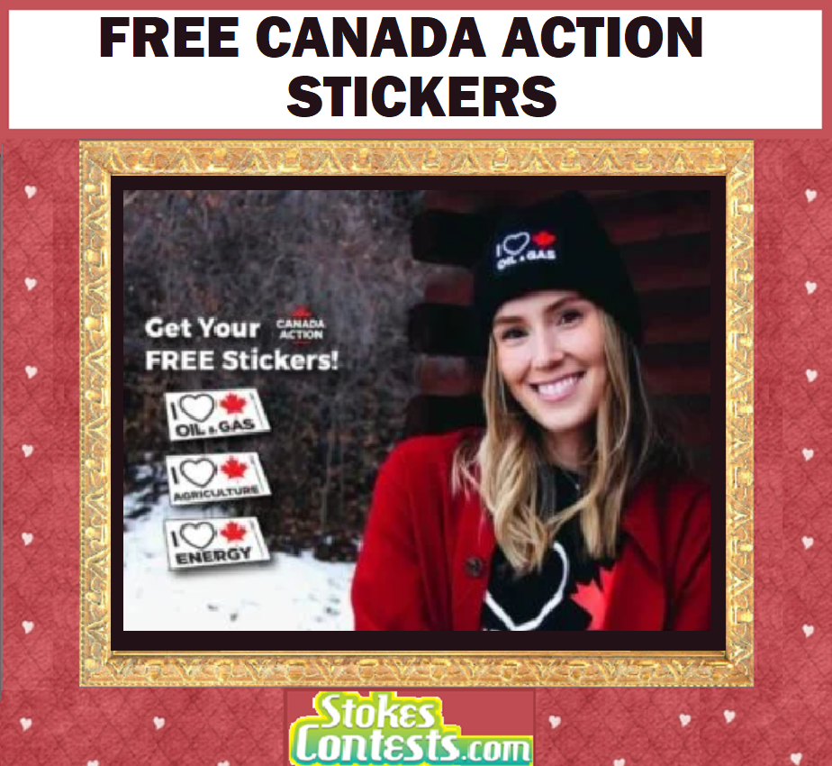 Image FREE Canada Action Stickers