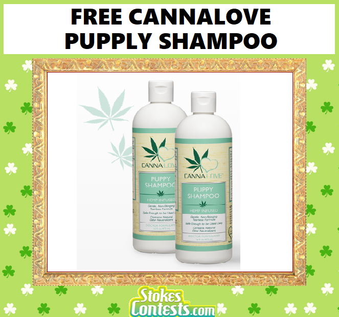 Image FREE CannaLove Puppy Shampoo