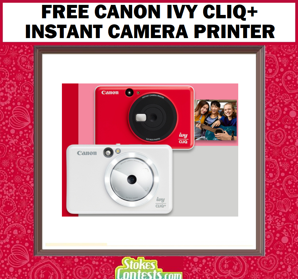Image FREE Canon IVY CLIQ+ Instant Camera Printer & MORE!