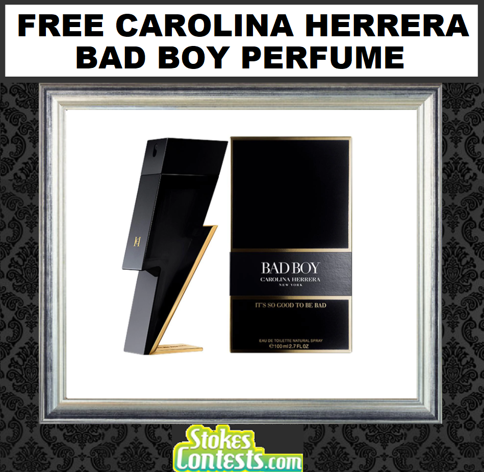 Image FREE Carolina Herrera Bad Boy Perfume 