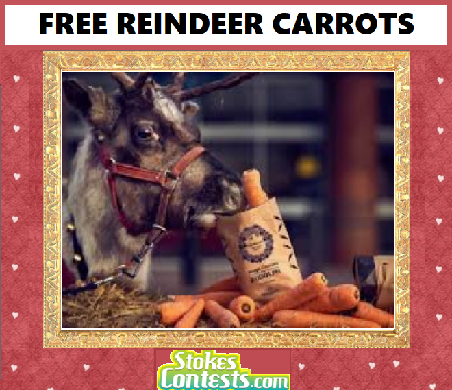 Image FREE BAG of Reindeer Carrots