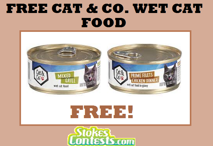 Image FREE Cat & Co. Wet Cat Food TODAY ONLY!