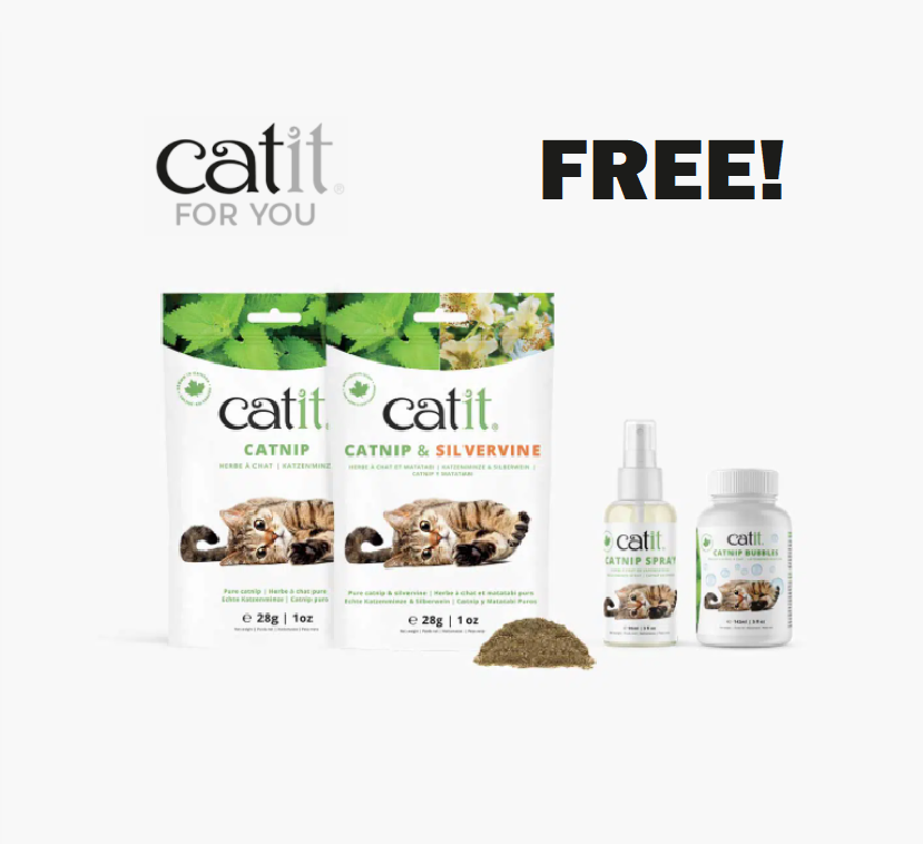 Image FREE Catit Catnip Products