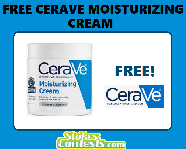 Image FREE CeraVe Moisturizing Cream