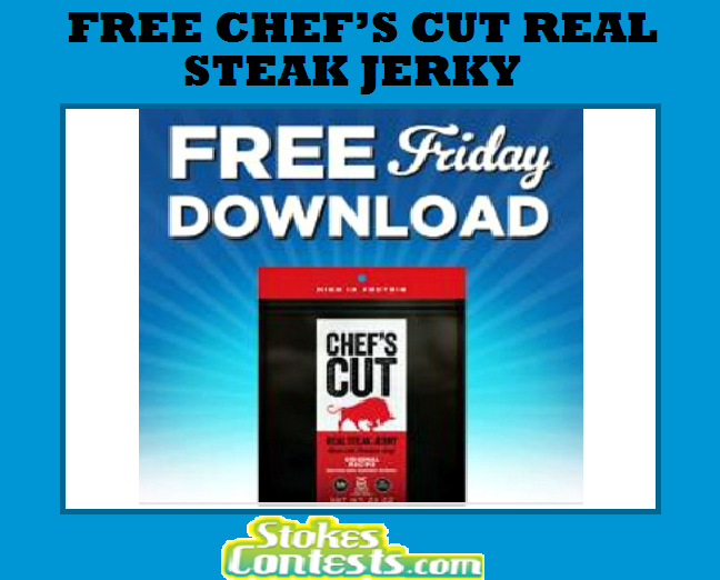 Image FREE Chef’s Cut Real Steak Jerky TODAY ONLY!