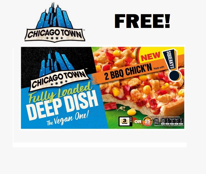 Image FREE Chicago Town Pizza Voucher Worth £5