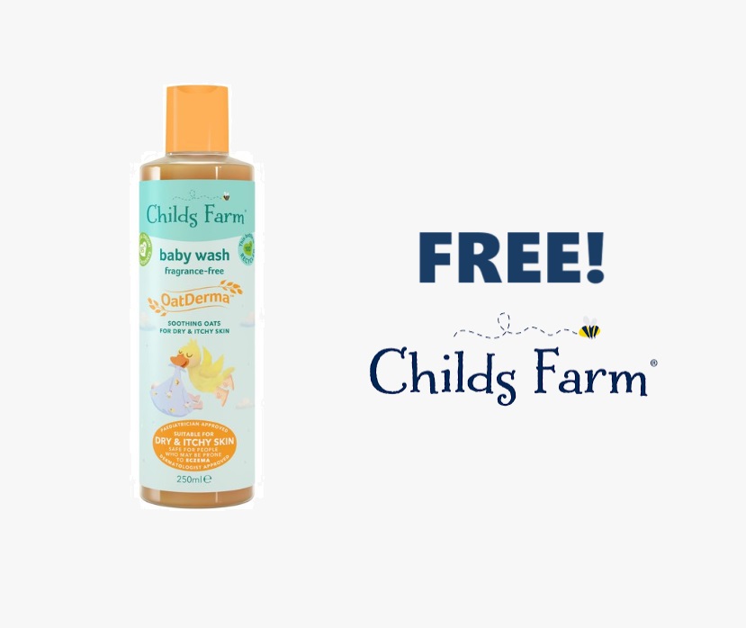 Image FREE Childs Farm Bath Set! Worth £34!