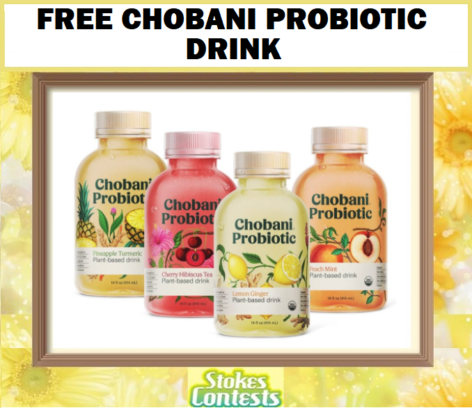 Image FREE Chobani Probiotic Drink