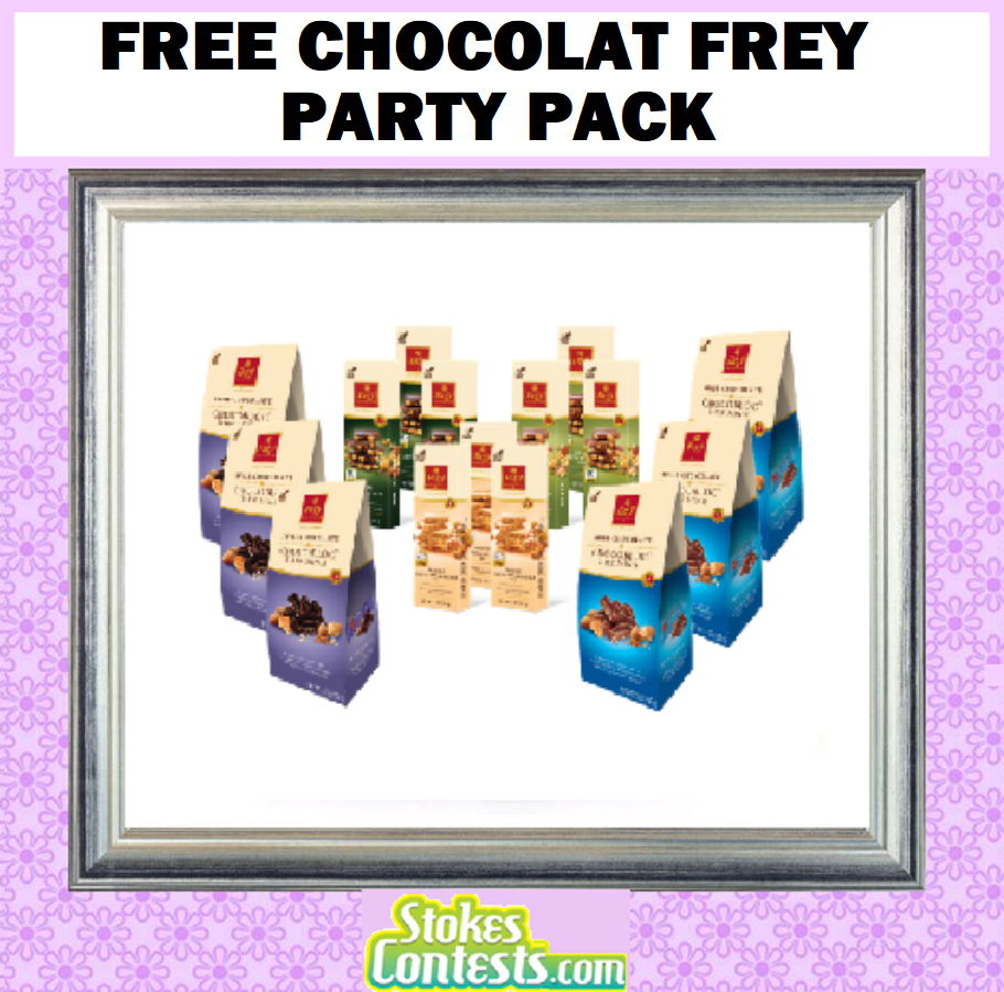 Image FREE Chocolat Frey Party Pack! WORTH $60!