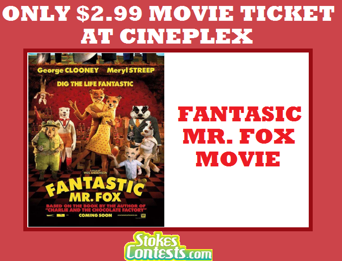 Image Fantastic Mr. Fox Movie for ONLY $2.99!