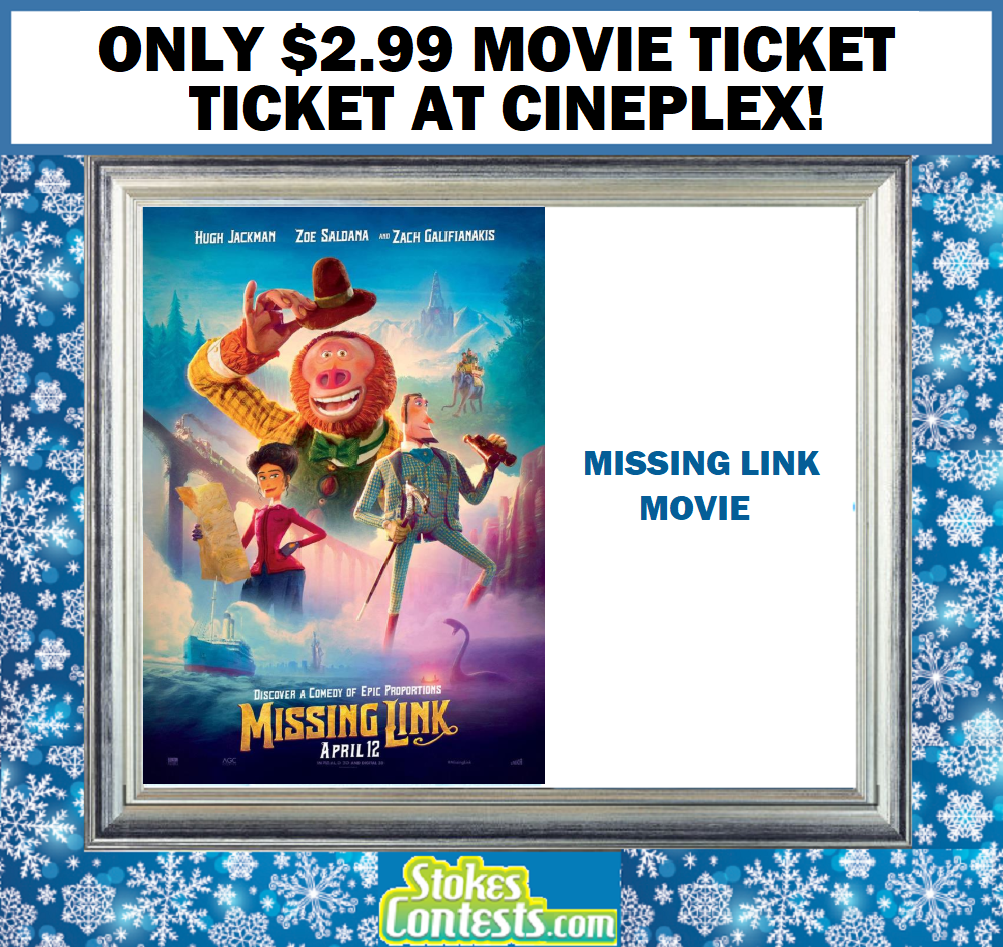 Image Missing Link Movie for ONLY $2.99!