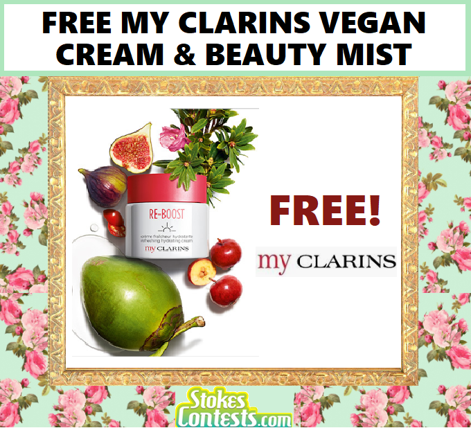 Image FREE My Clarins VEGAN Moisturizing Cream & Beauty Mist