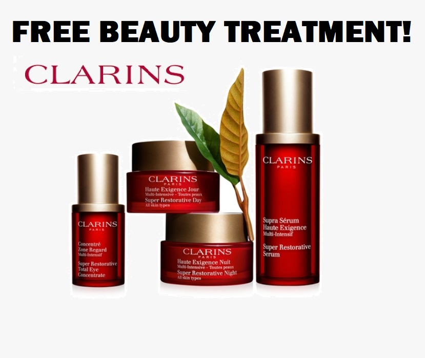 Image FREE Clarins Beauty Treatment
