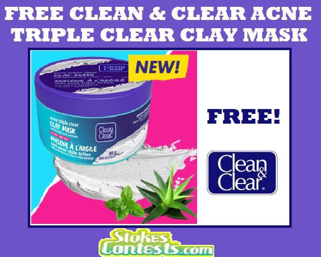 Image FREE Clean & Clear Acne Clay Mask