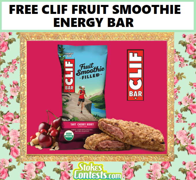 Image FREE Clif Fruit Smoothie Filled Energy Bar