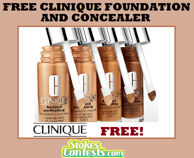 Image FREE Clinique Foundation and Concealer 10 Day Sample