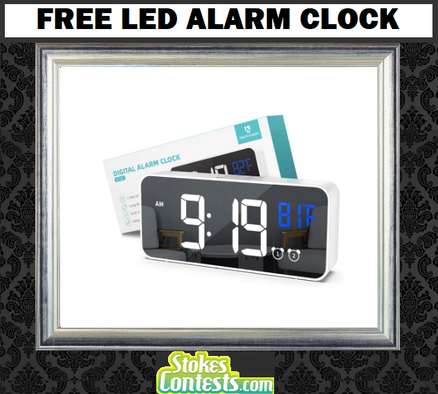 Image FREE LED Alarm Clock