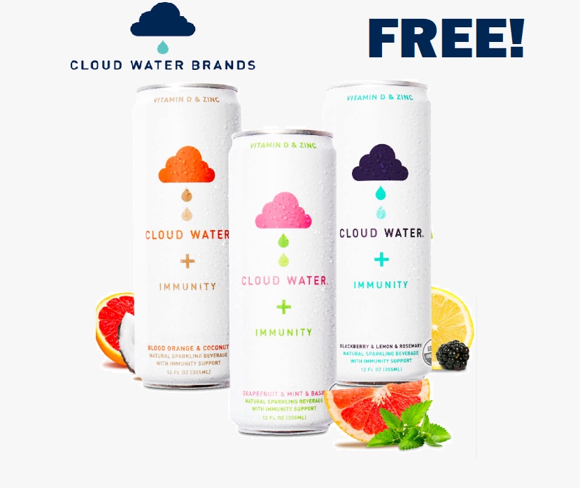 Image FREE Cloud Water + Immunity Sparkling Water