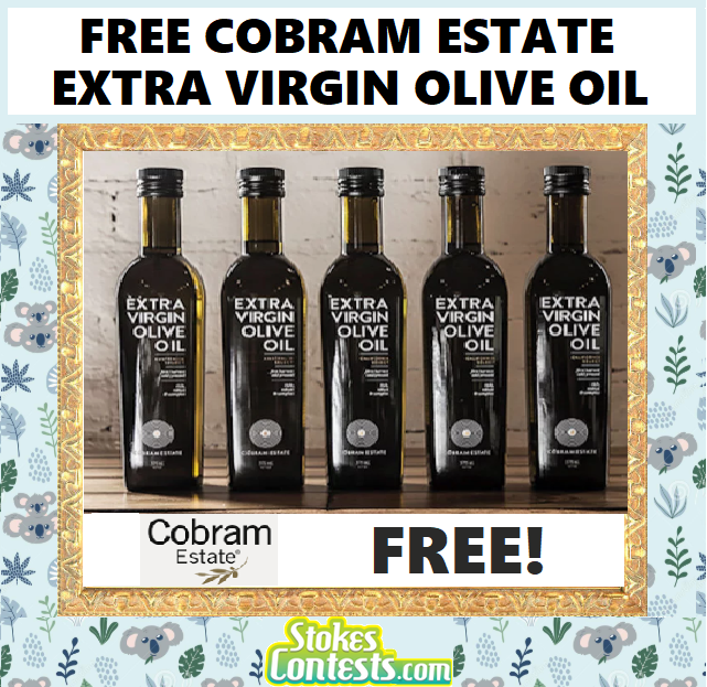 Image FREE Cobram Estate Extra Virgin Olive Oil