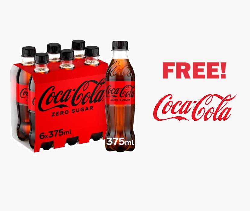 Image FREE 6 PACKS of Diet Coke or Coke Zero