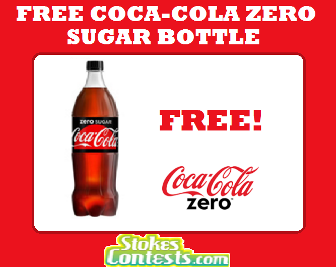 Image FREE 1.75 Litre Coca-Cola Zero Sugar Bottle