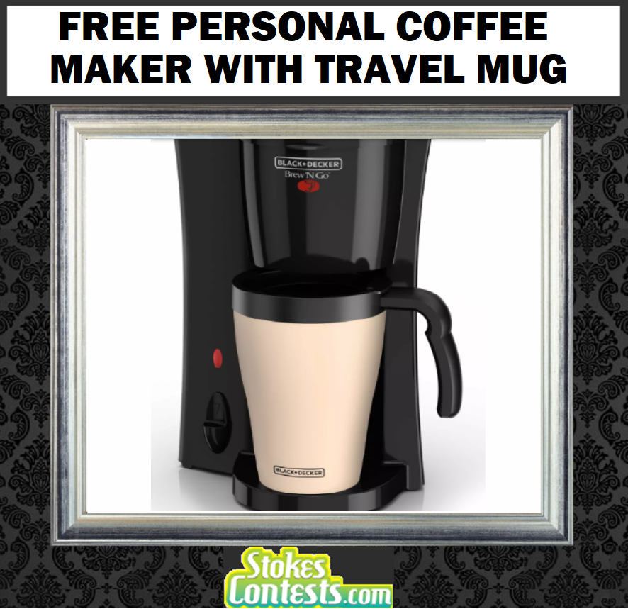 Image FREE Personal Coffee Maker with Travel Mug