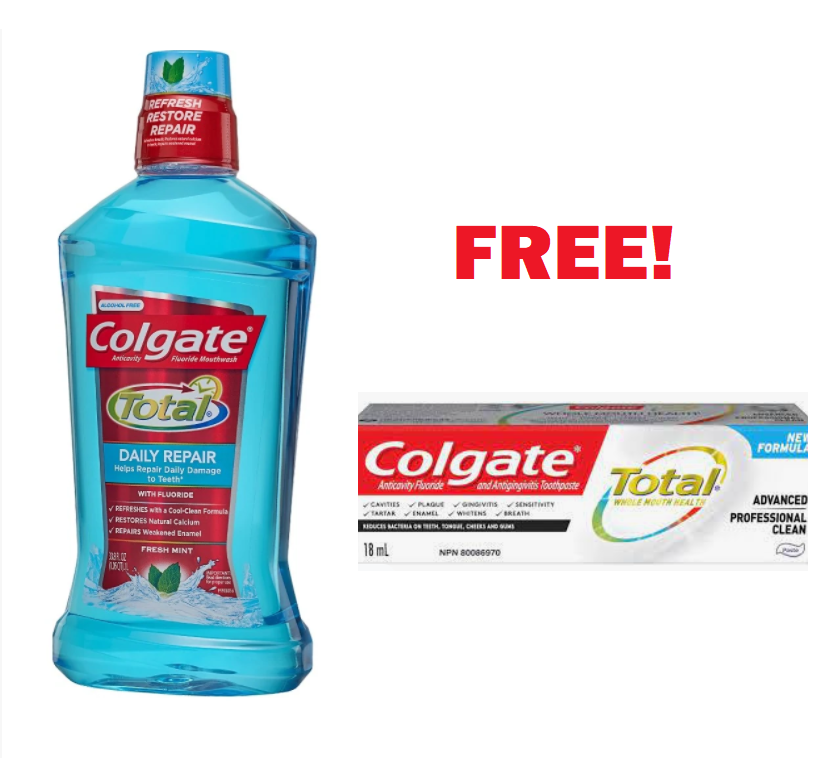 Image FREE Colgate Mouthwash, Toothpaste, Toothbrushes & MORE!