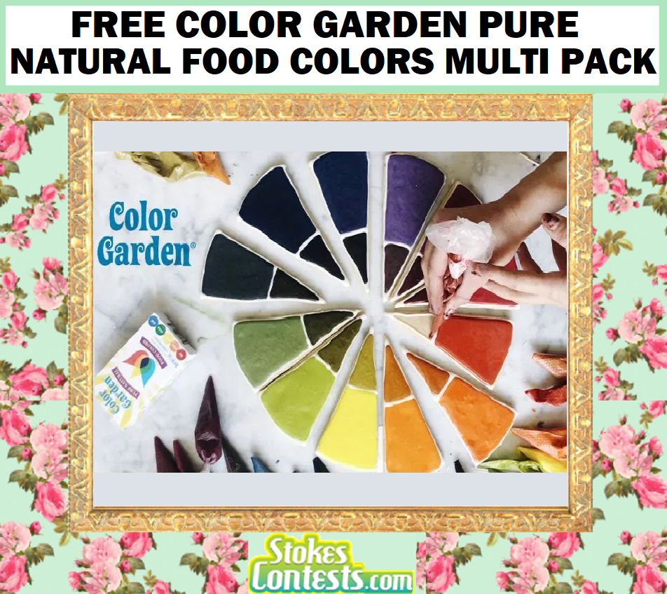 Image FREE Color Garden Pure Natural Food Colors Multi Pack & MORE!