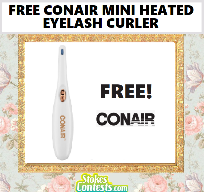 Image FREE Conair Mini Heated Eyelash Curler