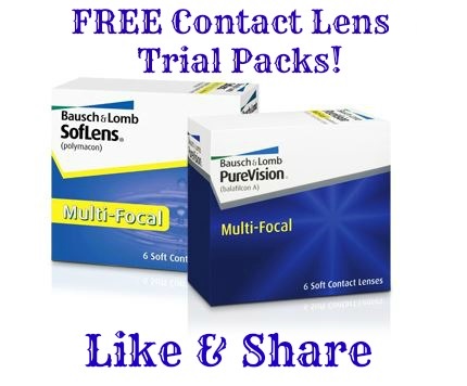 Image FREE 6 Pack Of Bausch & Lomb Contact Lenses